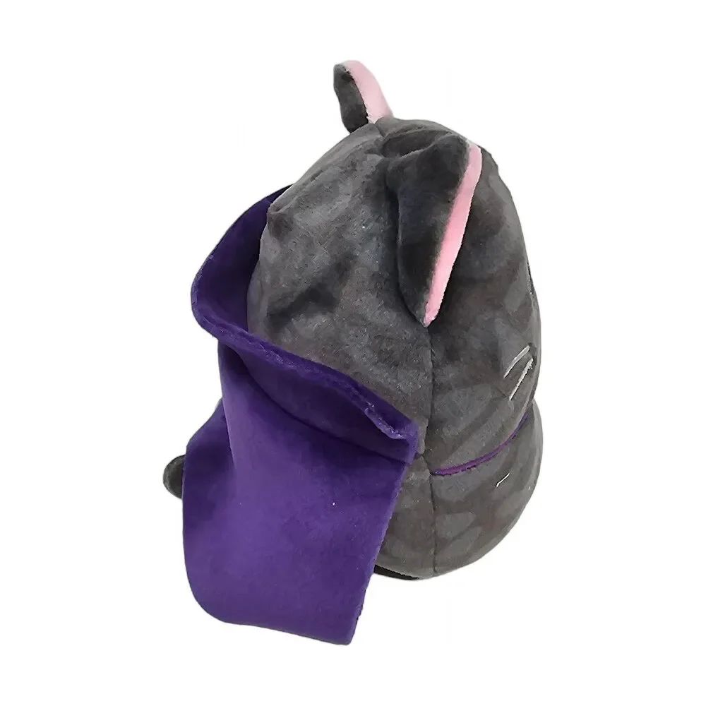 Squishmallows Xiomara the Black Cat Wearing Vampire Costume 4.5